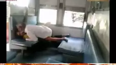 Matured Bhavi Fucking in Train With Old Man