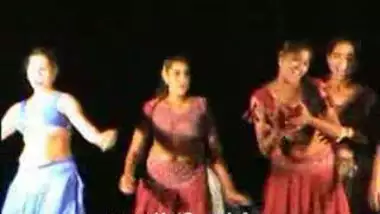 Telugu Hot Girls Night stage dance 1