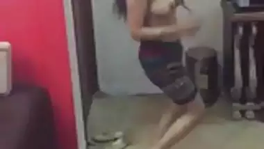 Indian girls enjoying dancing