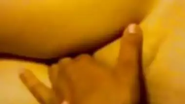 Indian Aunty's Nude Body , BJ and Pussy fingering on bed