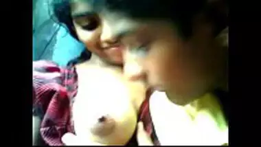 Tamil college girl gets her boobs sucked