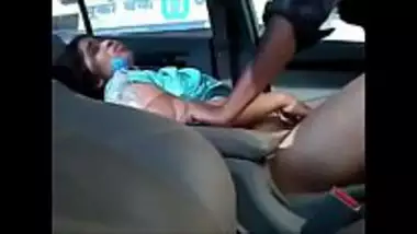 Hot Indian teen banged hard inside the car