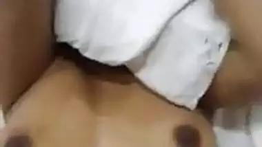 Petite Desi Girlfriend Shouting hard with Pain