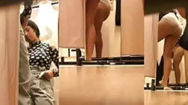 Girl cabine fitting room 10 - Indian desi bitch try pants