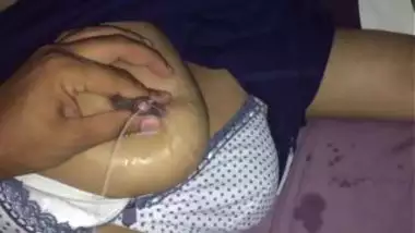 Desi Wife Getting Boobs Pressed And Lactatating Breastmilk