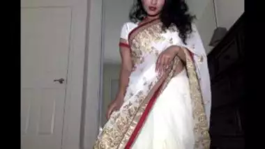 Desi And Horny Bhabhi Maya’s Erotic Saree Strip