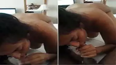 Exclusive- Sexy Desi Girl Sucking lover Dick...