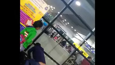 desi aunty special show in public place