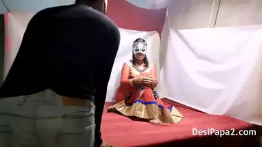 Indian Bhabhi In Traditional Outfits Having Rough Hard Risky Sex With Her Devar