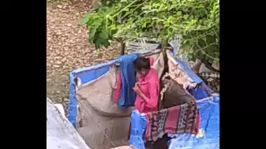 Indian girl bathing outdoor part 2 full nangi