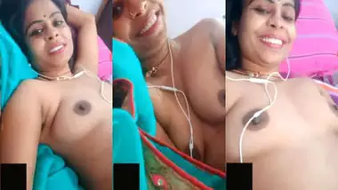 Beautiful Indian wife video call with her bestie boyfriend