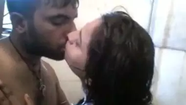 Desi couple Shower fun