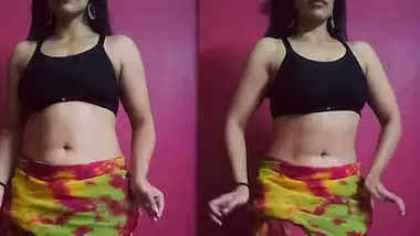 busty desi babe sexy belly moves