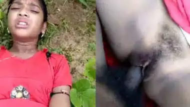 desi girl in red salwar top fucking outdoor by lover