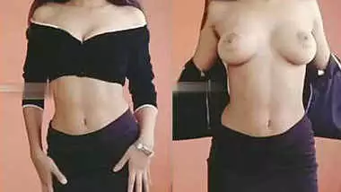 Hot desi babe stripping dress reveals everything