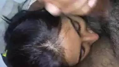 Desi gf licking balls bj n cum on her face