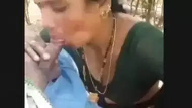 Jungle blowjob