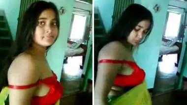 cute desi babe boobs show