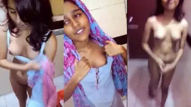 Sexy Indian girl wearing Cloths After Sex