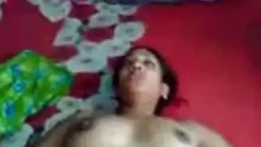 Desi busty aunty sensual foreplay before sex