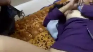 Desi naked GF admiring her boyfriend’s dick