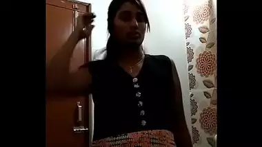 Swathi Naidu striping and dancing before shower