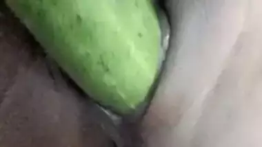 Bhabi MASTURBATING WITH CuCumber