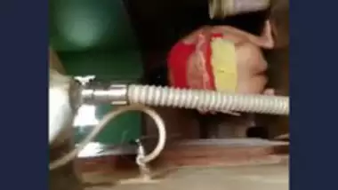 Huge ass desi aunty caught pissing