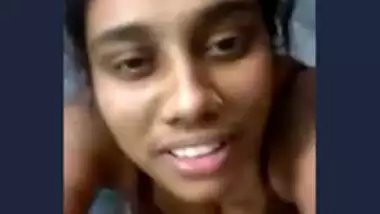 Tamil girl selfie topless videos for her lover mms