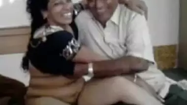 Hot desi milf with old man