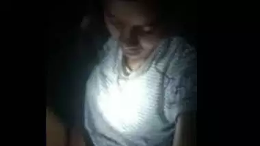 Desi village wife make her own video mid night