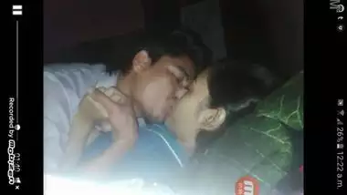 Village college teen’s hot kissing session