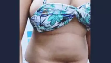 Desi Babe Strip Bikini