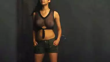 Classy Desi girl takes clothes off to expose on camera her XXX jugs