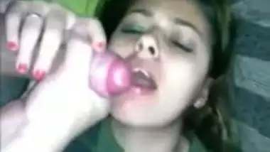 Muslim college girl does handjob for cum inside mouth