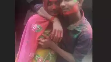 Happy holi with bhabi