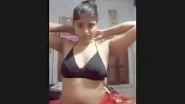 Mast chubby cute girl bikini bra nd panty