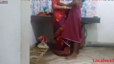 Desi Bengali desi Village Indian Bhabi Kitchen Sex In Red Saree