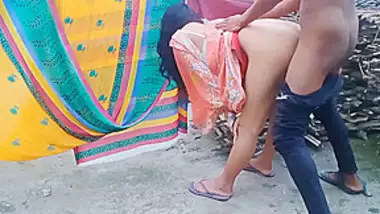 Indian Village Chachi Fuck With Dever Ji Outdoor Standing Doggy Style Position