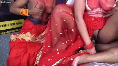 XXX Holi Special father in law fuck two daughter in law’s in Holi Hindi voice