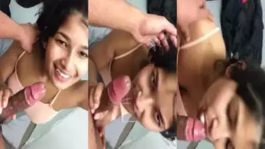 NRI Babe hardcore oral stimulation to the manager