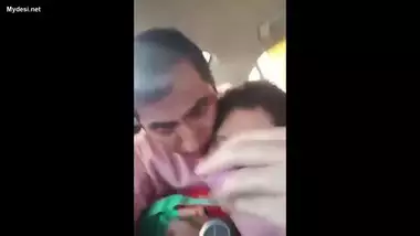 beautiful bhabhi with lover in car