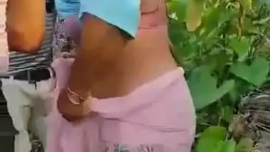 Assamese Desi XXX wife caught fucking with her husband outdoors MMS