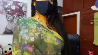 cousin only in saree teasing her brother