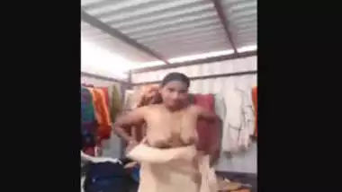 Tamil Wife Nude Video Record in Hidden Cam