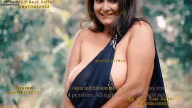 Sucharita Madhu Voilet Saree Topless