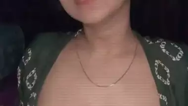 Sexy Bodo girl teasing with boobs show