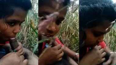 Bangla babe sucks a dick on the farm in dehati sex