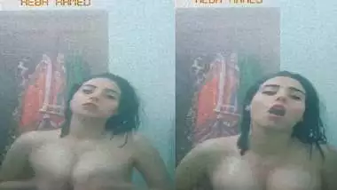 Pakistani girl shower nude bath with boob press