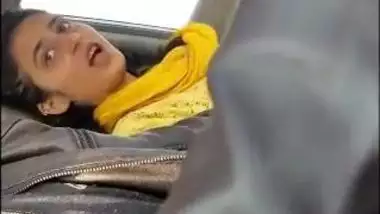 Paki college beauty blowjob to her bf in car